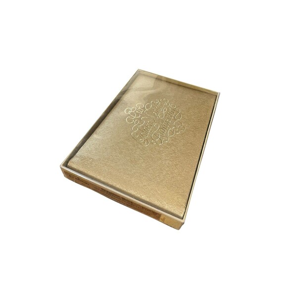 NOS Vintage Gold 50th  Anniversary Photo Album Book 20 3.5x5  CR Gisbon Snapshot - Picture 7 of 7
